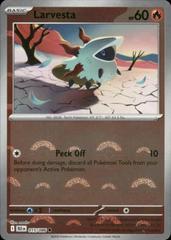 Larvesta - 015/086 - Black Bolt (Poke Ball Pattern)