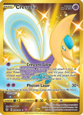 Cresselia (Secret) - SWSH07: Evolving Skies (SWSH07)