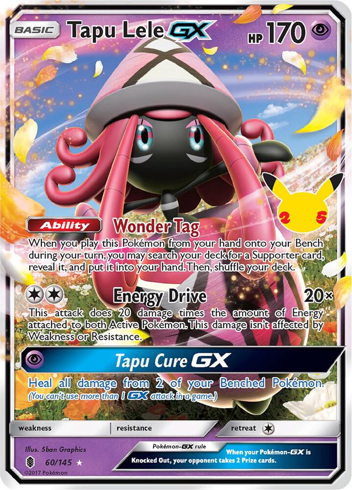 Tapu Lele GX - CC025/00025 - Celebrations Classic Collection (cel25cc) (Holo)