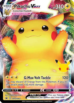 Pikachu VMAX - SWSH062 - SWSH: Sword & Shield Promo Cards (SWSD)