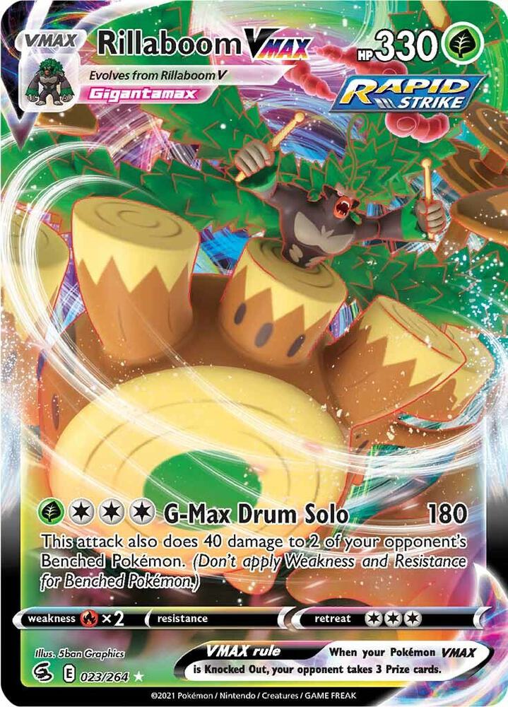 Rillaboom VMAX - 023/264 - Fusion Strike