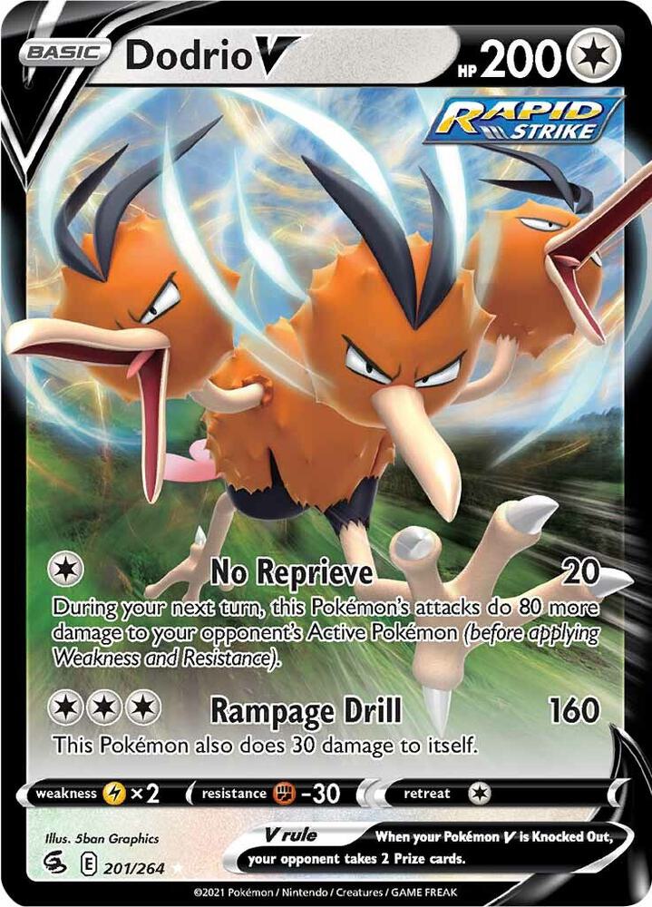 Dodrio V - 201/264 - Fusion Strike