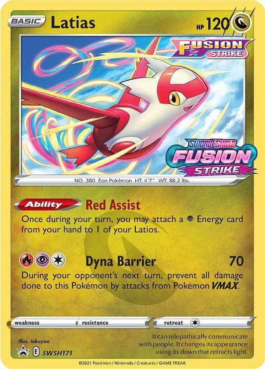 Latias - SWSH171 (Prerelease) - SWSH: Sword & Shield Promo Sealed