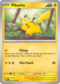 Pikachu - 025/165 -SV: Scarlet & Violet 151 (MEW) (Reverse Holo)