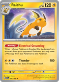 Raichu - 026/165 -SV: Scarlet & Violet 151 (MEW) (Holo)