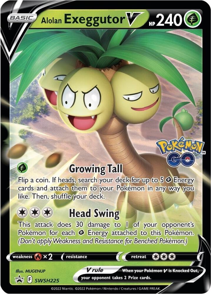 Alolan Exeggutor V Promo