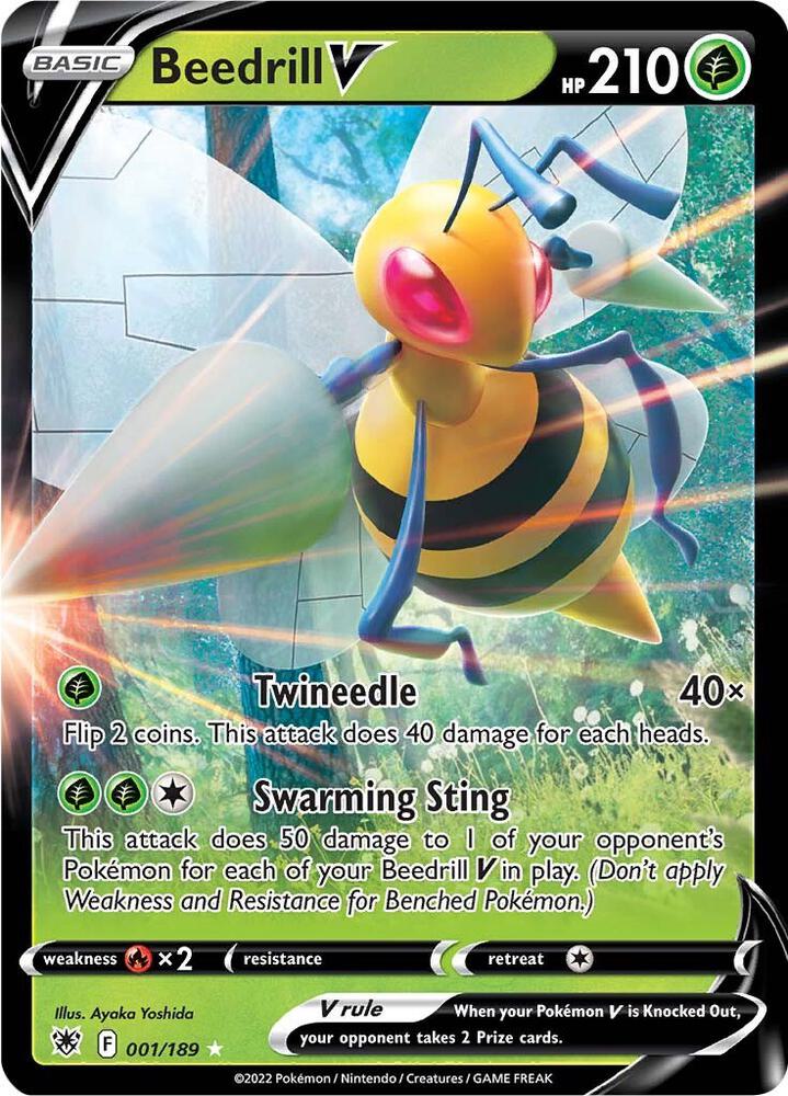 Beedrill V - 001/189 - Astral Radiance