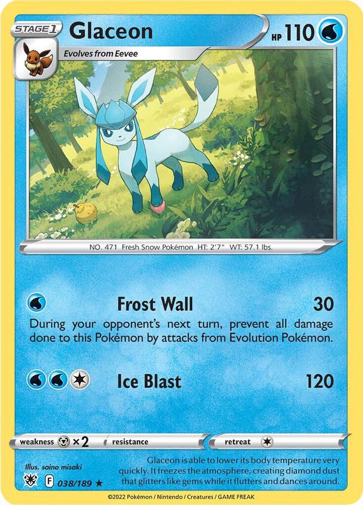 Glaceon - SWSH10: Astral Radiance