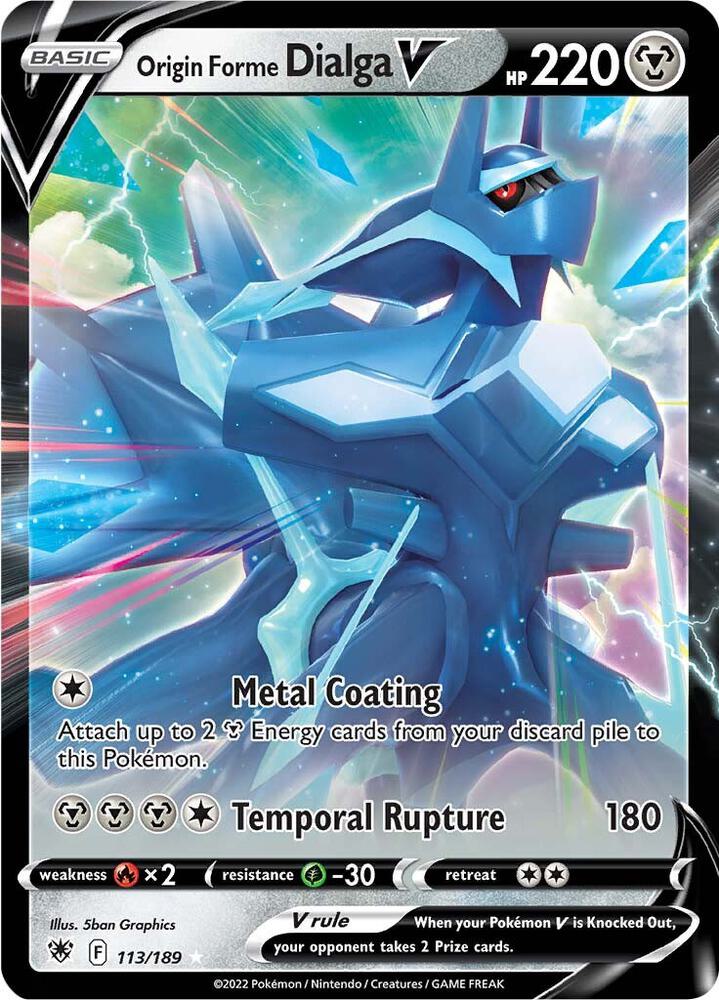 Origin Forme Dialga V - 113/189 - Astral Radiance