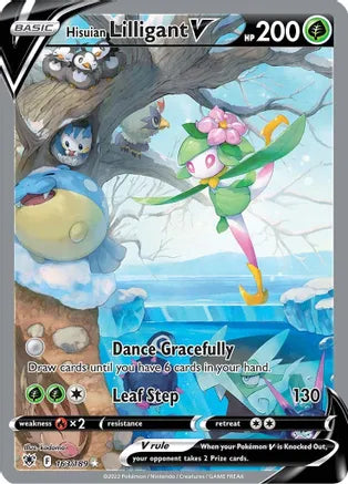 Hisuian Lilligant V (Alternate Full Art) - SWSH10: Astral Radiance (SWSH10)