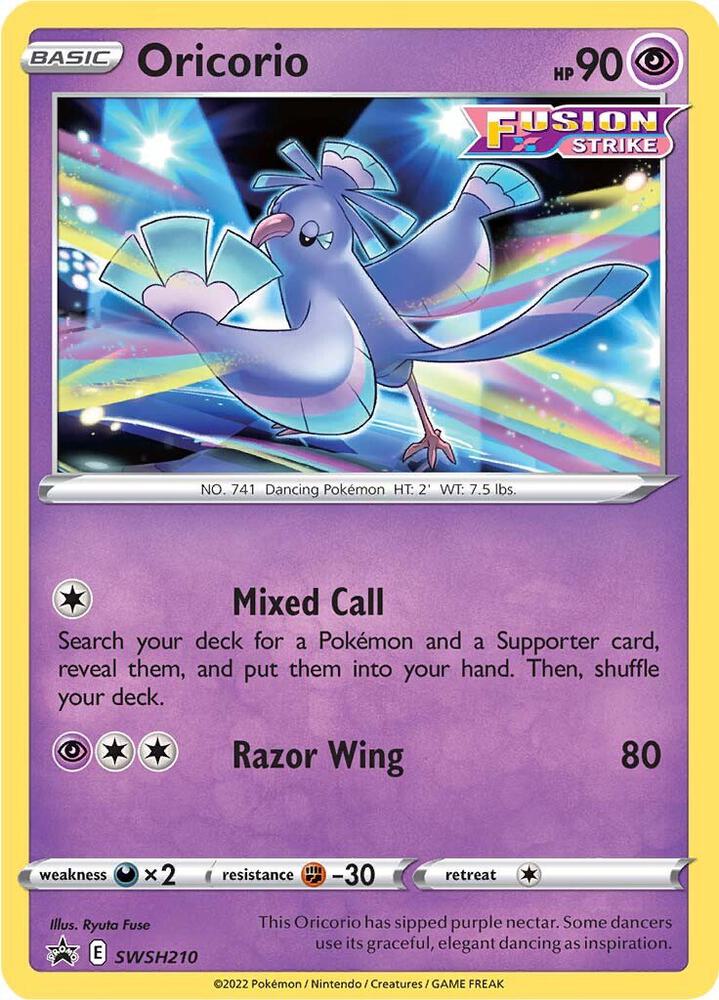 Oricorio - SWSH210 - Sword & Shield (Promo)