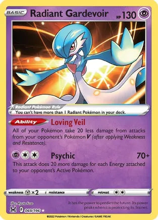 Radiant Gardevoir - 069/196 - SWSH11: Lost Origin