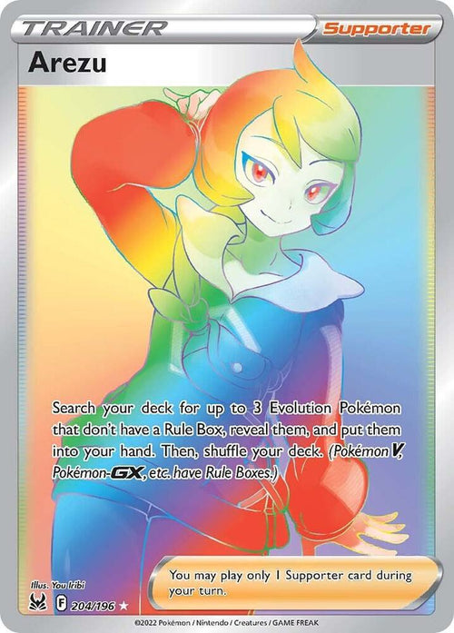 Arezu  - 204/196 - Lost Origin