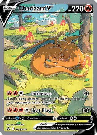 Charizard V - SWSH260 - SWSH: Sword & Shield Promo Card