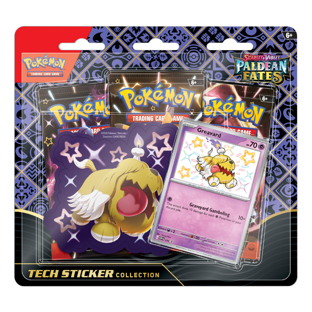 Paldean Fates - Tech Sticker Blister