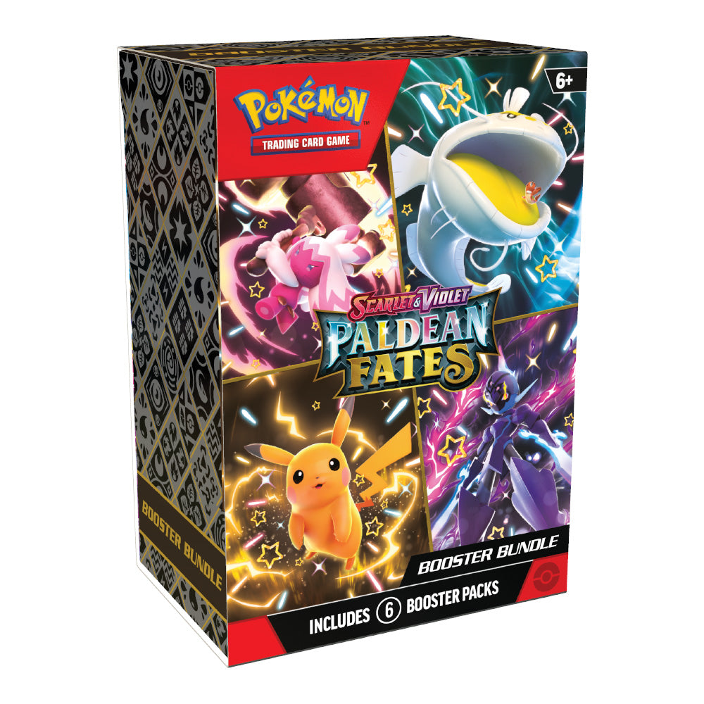 Pokémon: Scarlet & Violet SV4.5: Paldean Fates - Booster Bundle