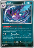 Crobat - 029/064 - Shrouded Fable (Reverse Holo)
