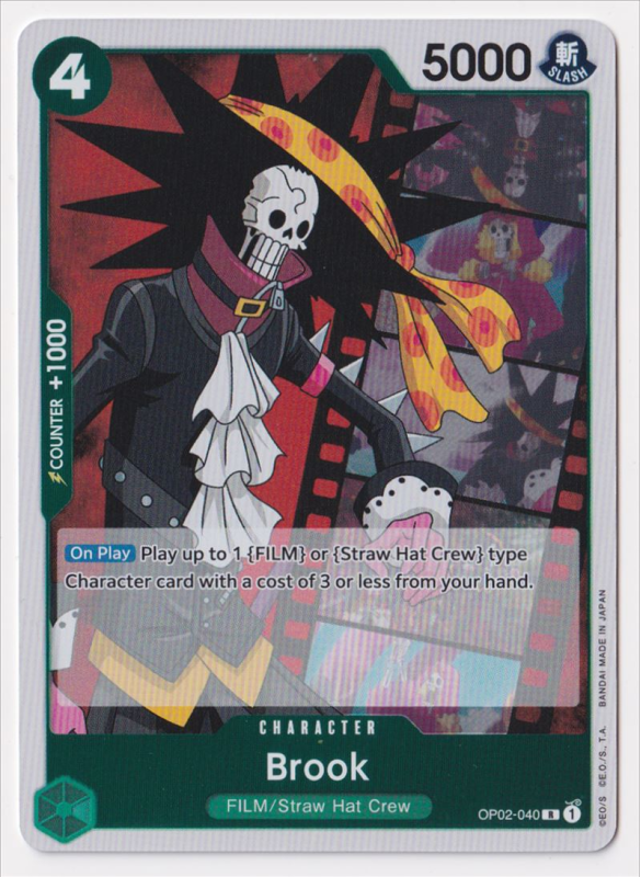 Brook - OP02-040 - Paramount War (Foil)
