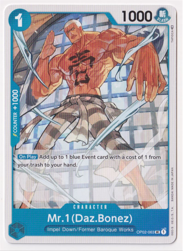 Mr 1 Daz Bonez - OP02-063 - Paramount War