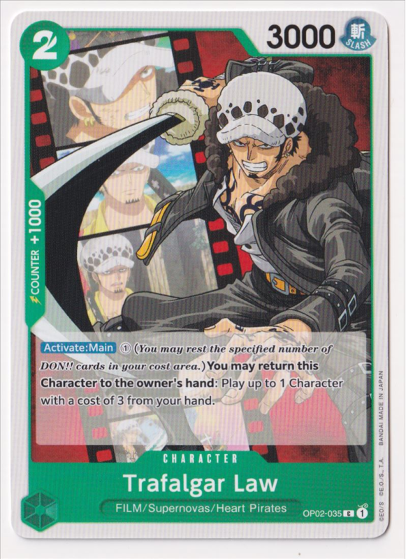Trafalgar Law - OP02-035- Paramount War