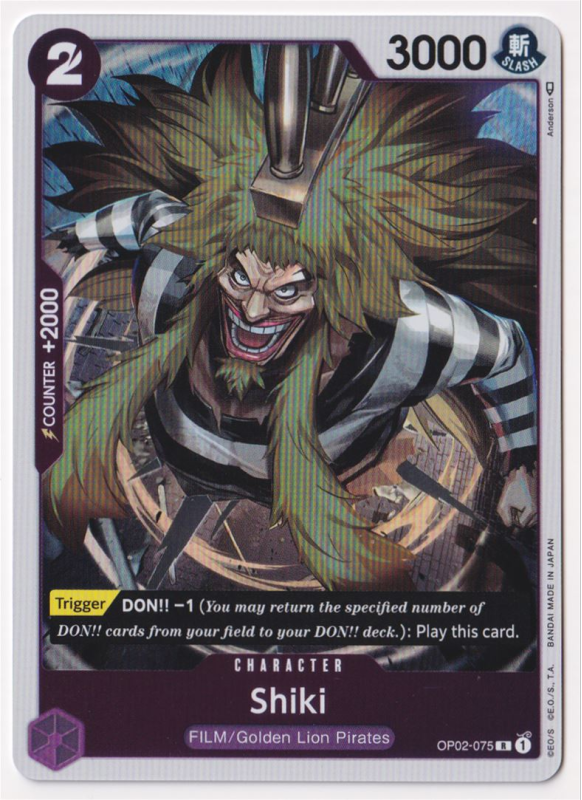 Shiki - OP02-075 - Paramount War (Foil)