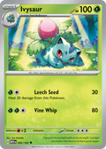 Ivysaur - 002/165 -SV: Scarlet & Violet 151 (MEW)