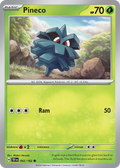 Pineco - 002/162 - Temporal Forces (Reverse Holo)