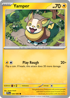 Yamper - 030/094 - Phantasmal Flames (Reverse Holo)
