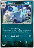 Nidorina - 030/165 -SV: Scarlet & Violet 151 (MEW) (Reverse Holo)