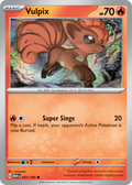 Vulpix - 037/165 -SV: Scarlet & Violet 151 (MEW) (Reverse Holo)