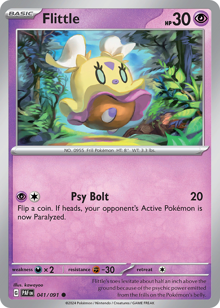 Flittle - 041/091 - Paldean Fates (Reverse Holo)