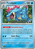 Feraligatr - 041/162 - Temporal Forces (Holo)