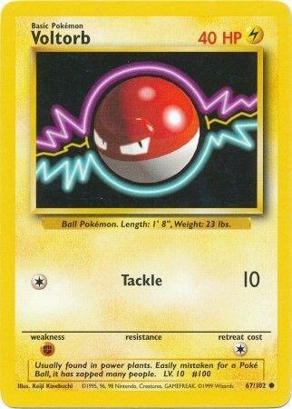 Voltorb - 067/102 - Base Set (base1)