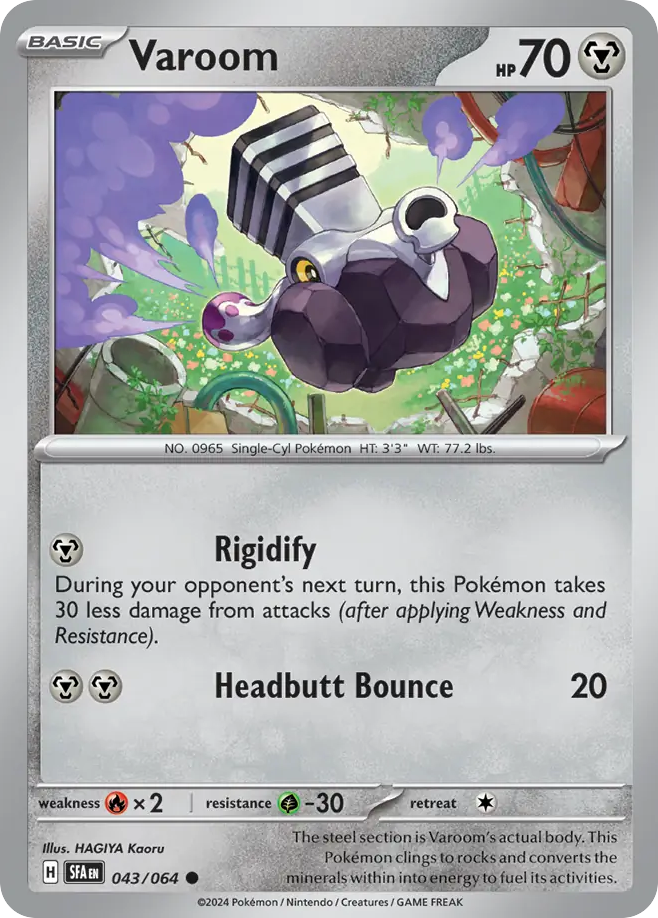 Varoom - 043/064 - Shrouded Fable (Reverse Holo)