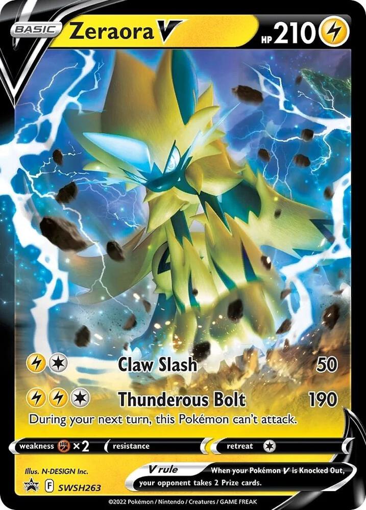 Zeraora V - SWSH263 - Sword & Shield (Promo)