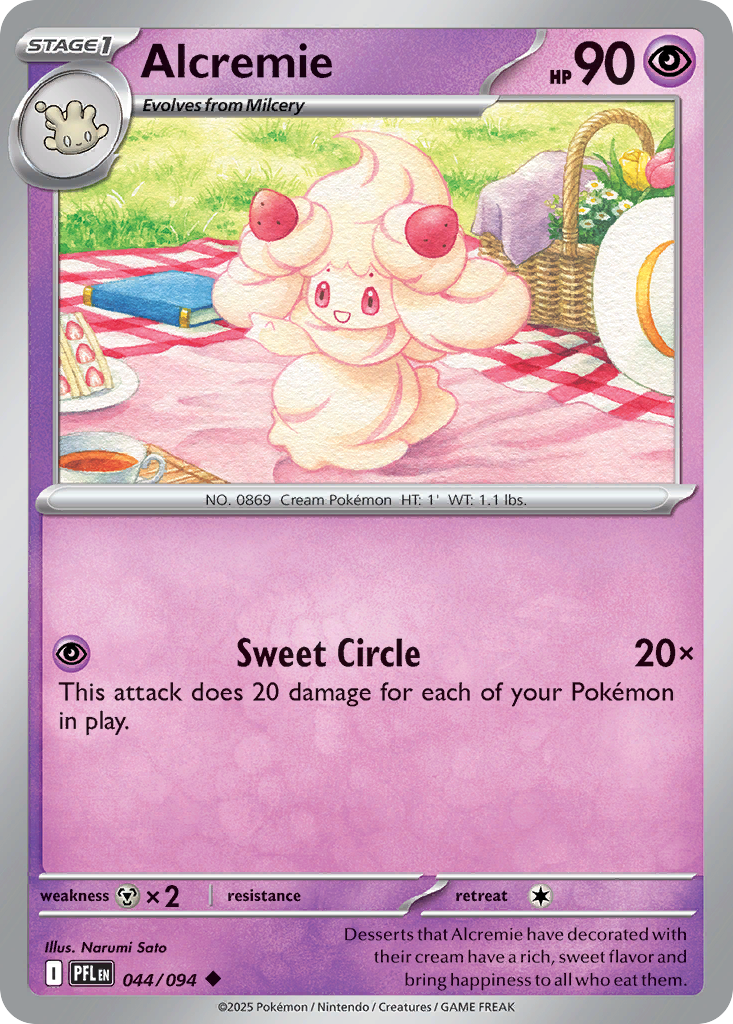 Alcremie- 044/094 - Phantasmal Flames (Reverse Holo)