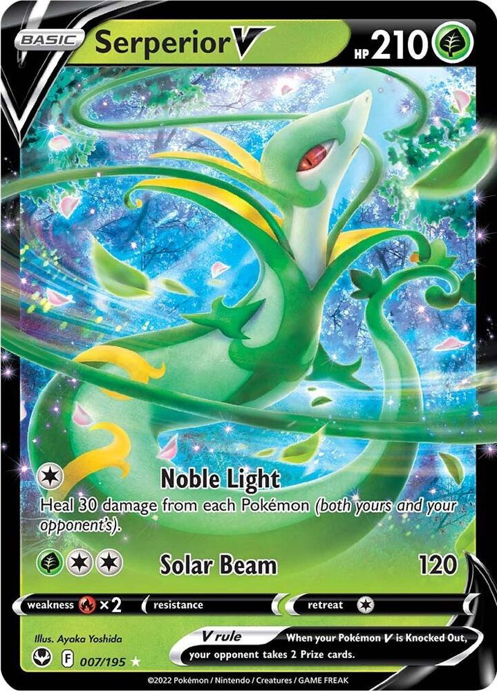 Serperior V - 007/195 - Silver Tempest