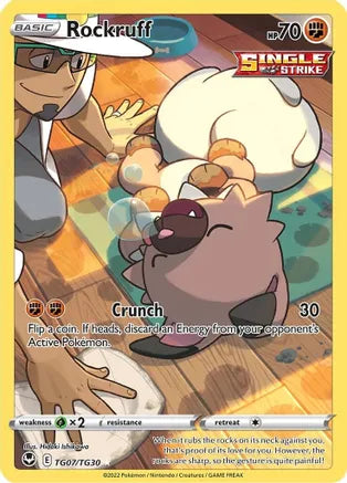 Rockruff - TG07/TG30 - Silver Tempest