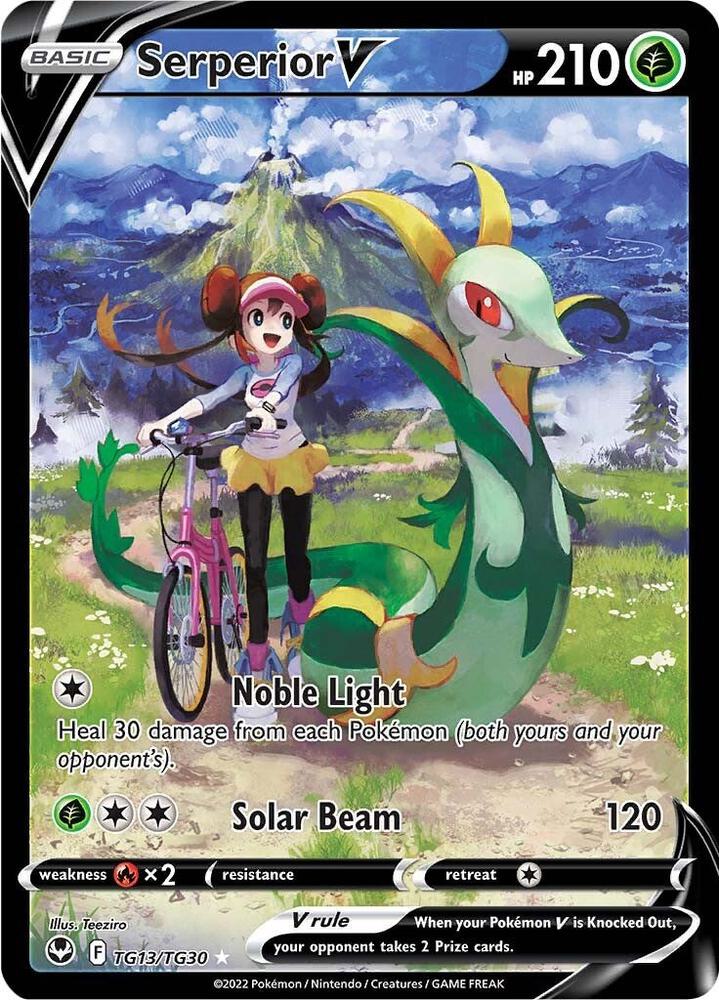 Serperior V - TG13/TG30 - SWSH12: Silver Tempest