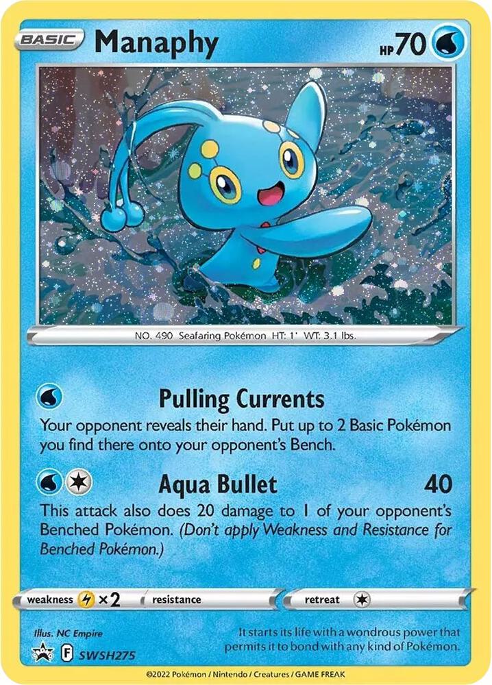 Manaphy - SWSH275 - Sword & Shield (Promo)