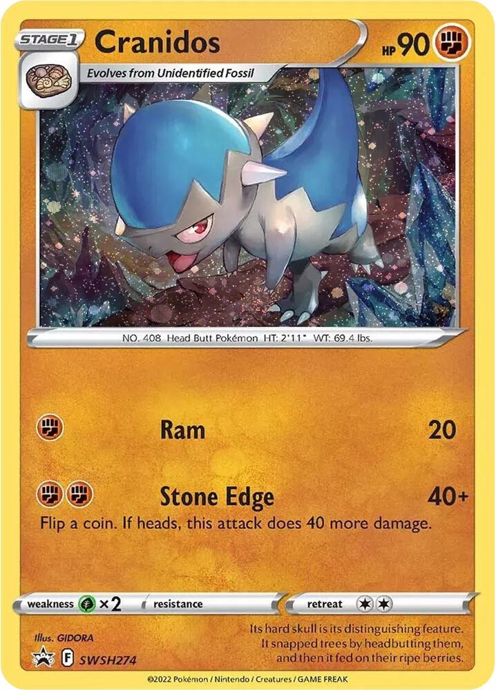 Cranidos - SWSH274 - Sword & Shield (Promo)