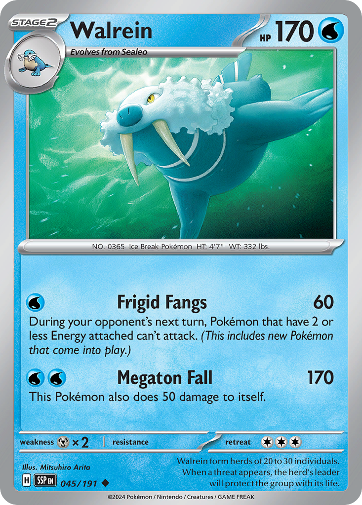Walrein- 045/191 - Surging Sparks