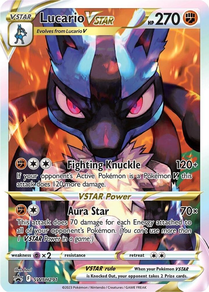 Lucario VSTAR - SWSH291 - Sword & Shield (Promo Sealed)