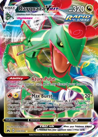 Rayquaza VMAX - 101/159 - Crown Zenith