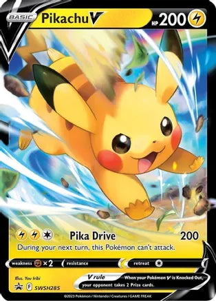 Pikachu V - SWSH285 - SWSH: Sword & Shield Promo Cards (SWSD)