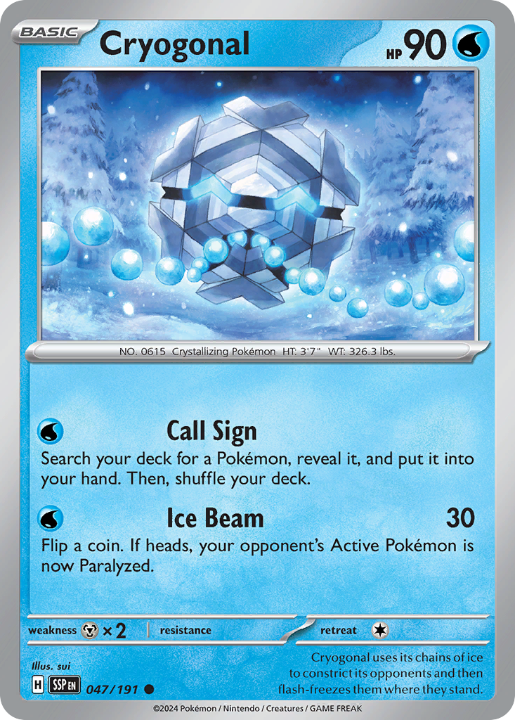 Cryogonal- 047/191 - Surging Sparks