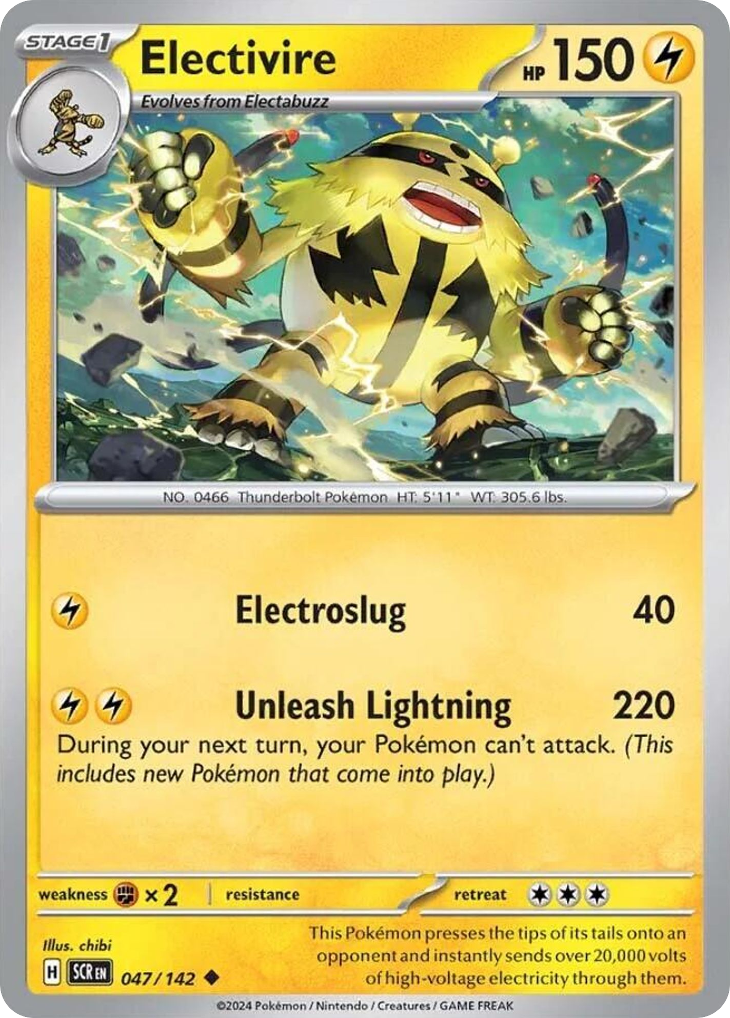 Electivire- 047/142 - Stellar Crown
