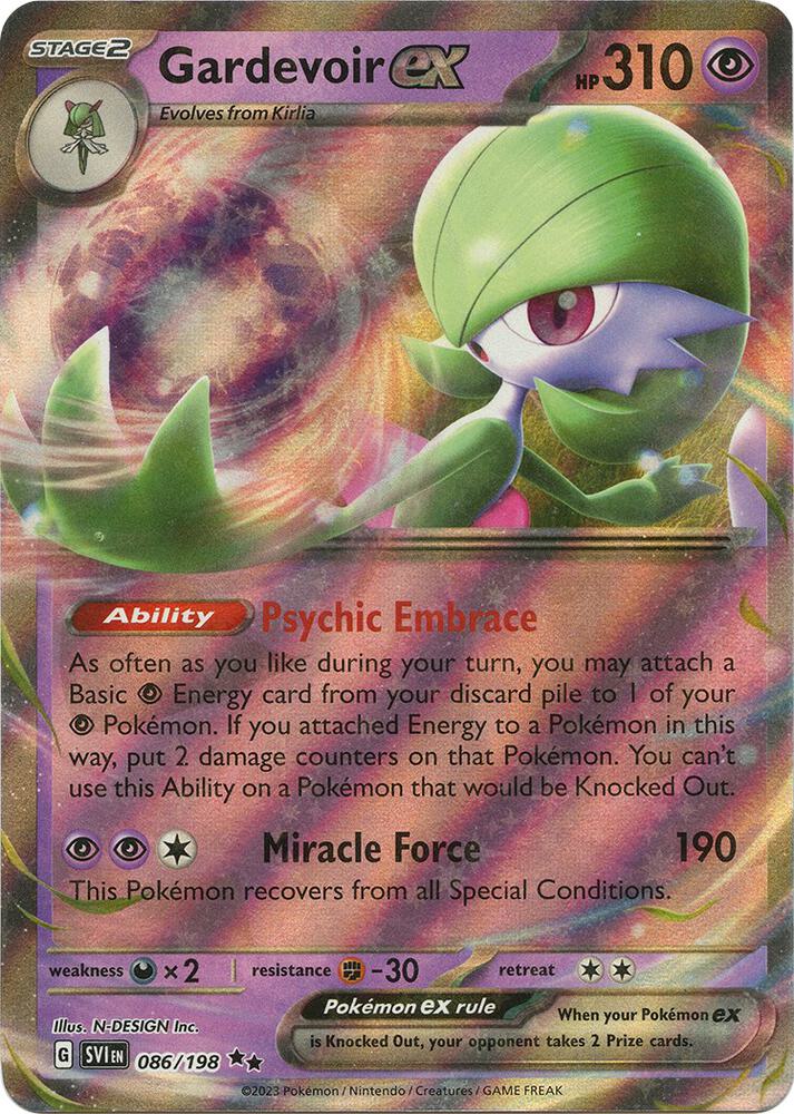 Gardevoir ex - 086/198 - SV01: Scarlet & Violet Base