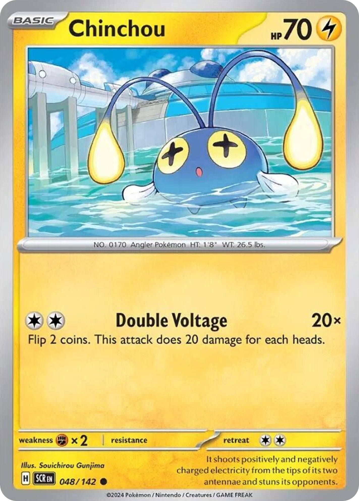 Chinchou- 048/142 - Stellar Crown