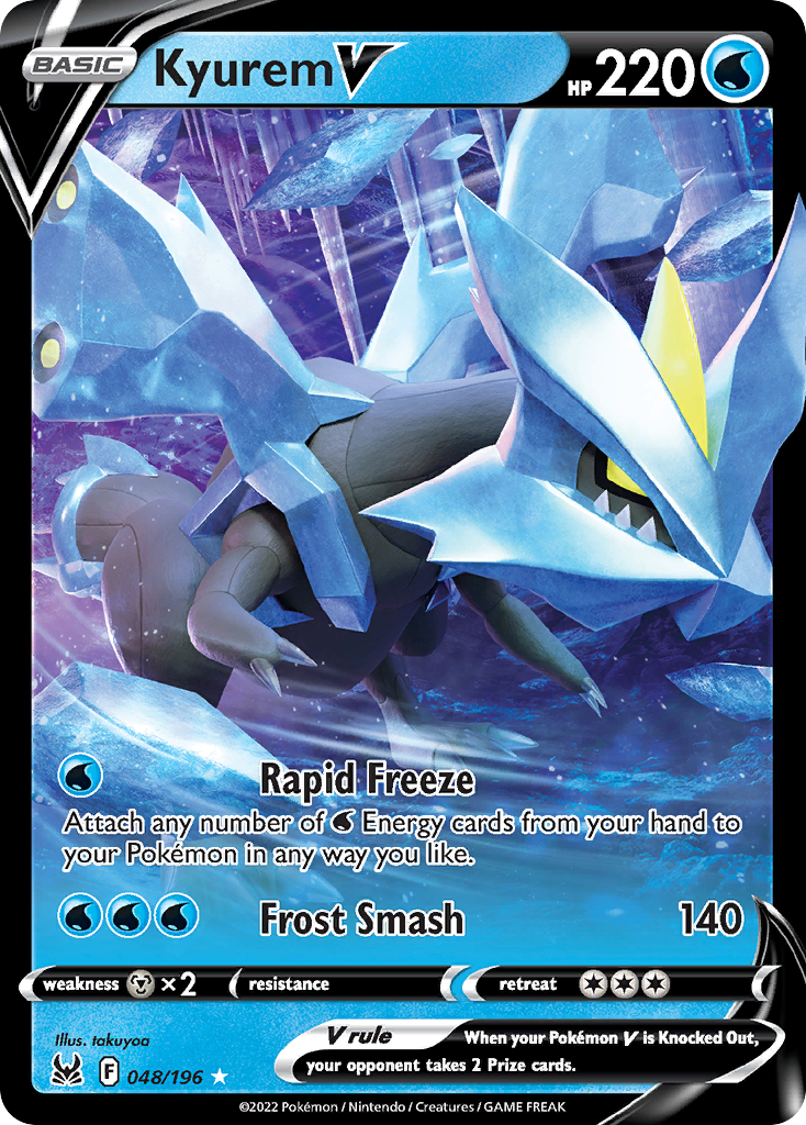 Kyurem V - 048/196 - SWSH: Lost Origin (LOR)